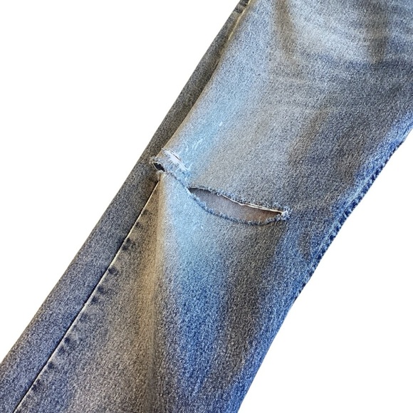 Lee Riders Men’s Regular Fit Jeans Y2K Distressed Fading Size 36x32 Thrashed - Picture 3 of 15